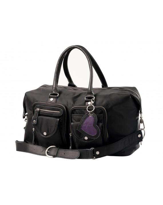 Wickeltaschenset "Lissy" in Schwarz Wickeltaschenset "Lissy" in Schwarz
