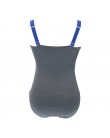 Tankini "ALENA" in Grau-Blau