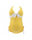 Tankini "Annie" in Gelb-weiß gestreift