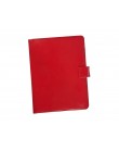 Schreibmappe A4 "LISA" Leder rot