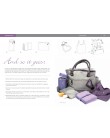 Wickeltasche Lissy Set Tabakbraun